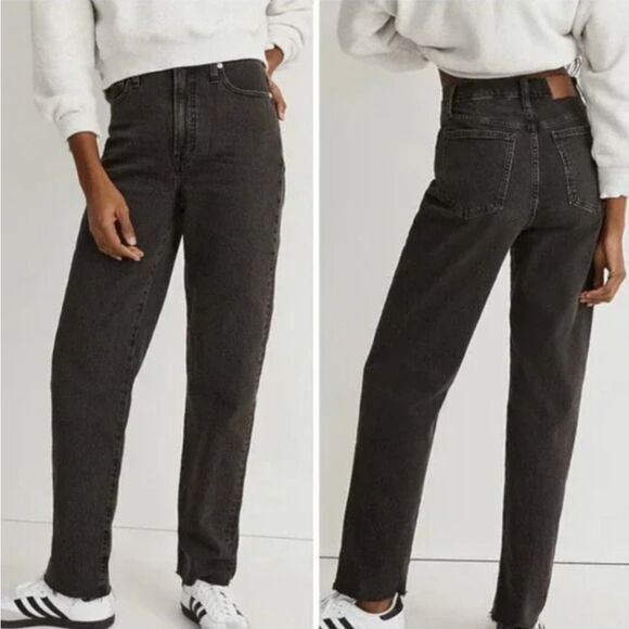 NEW Madewell‎ The petite Perfect Vintage Straight Jean in lunar wash, 28P - Picture 2 of 16